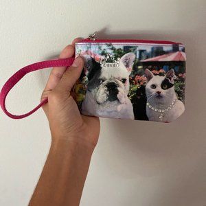 Dog and Cat change purse